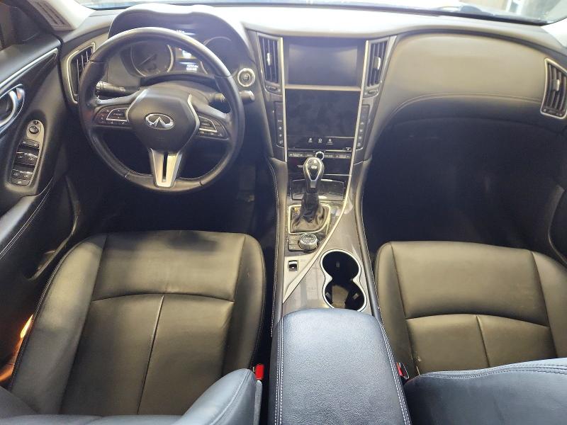 2018 Infiniti Q50 VIN JN1CV7AP8JM241188 COPART salvage auction — VANDALISM, In - Cert Of Title-Salvage Title, sold $250 on 2026-06-29 (photo 8)