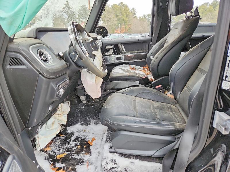 2023 Mercedes-benz G-class VIN W1NYC7HJ8PX476104 COPART salvage auction — FRONT END, MA - CERT OF TITLE-SALVAGE, sold $61,000 on 2026-07-16 (photo 7)