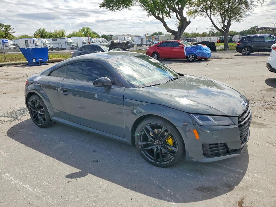 2017 Audi Tt VIN TRUC5AFV8H1010214 COPART salvage auction — FRONT END, Fl - Cert Of Title Slvg Rebuildable, sold $7,200 on 2026-07-08 (photo 4)