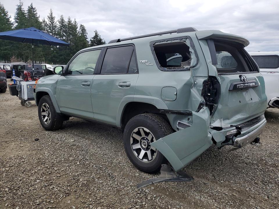 2023 Toyota 4runner VIN JTERU5JR7P6188301 COPART salvage auction — REAR END, Wa - Bill Of Sale, sold $15,300 on 2026-07-02 (photo 2)