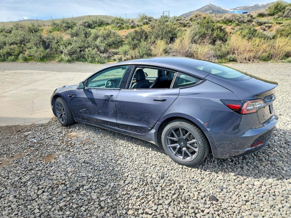 2021 Tesla Model 3 VIN 5YJ3E1EB7MF065630 COPART salvage auction — SIDE, Ca - Salvage Certificate, sold $5,800 on 2026-07-30 (photo 2)