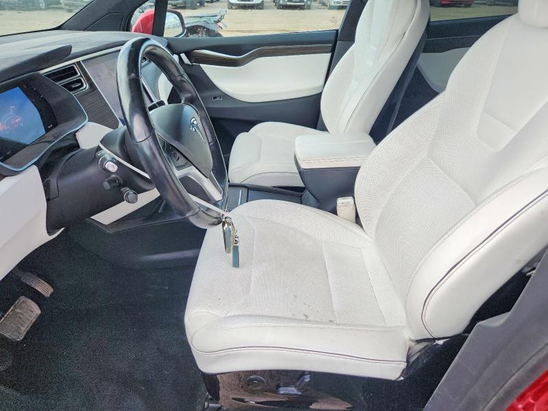 2016 Tesla Model x VIN 5YJXCBE26GF004187 COPART salvage auction — FRONT END, Mt - Salvage Certificate Of A Vehic, sold $6,200 on 2026-08-04 (photo 7)