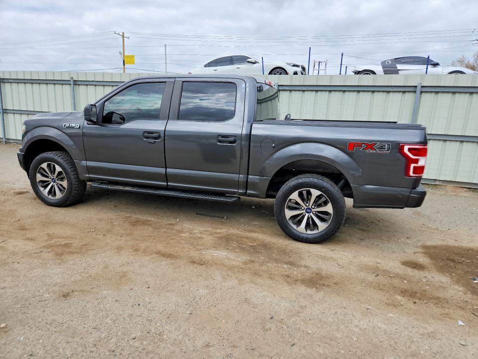 2019 Ford F-150 Lightning VIN 1FTEW1E58KKC95029 COPART salvage auction — Front End, LA - CERTIFICATE OF TITLE, sold $9,400 on 2026-04-09 (photo 2)