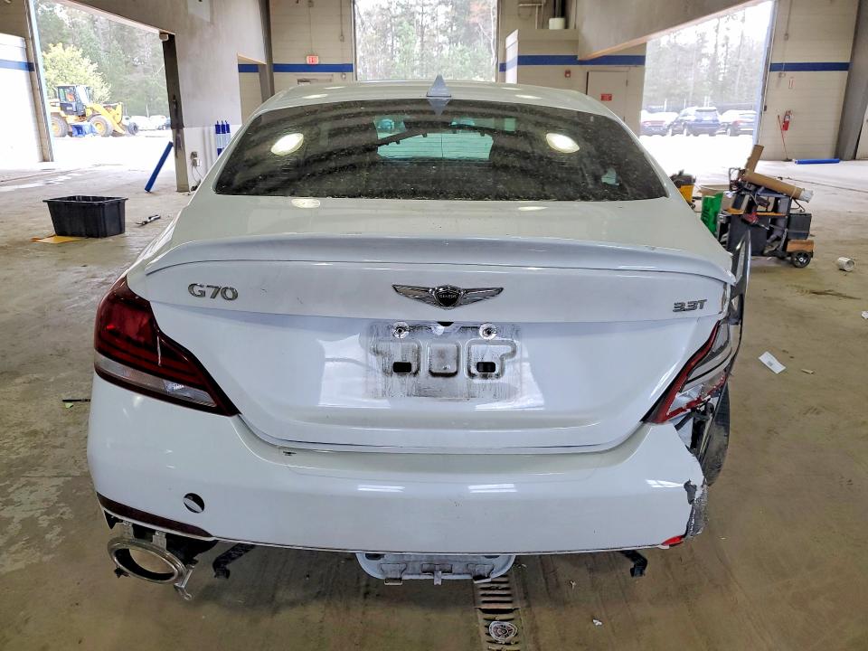 2019 Genesis G70 VIN KMTG54LE5KU014679 COPART salvage auction — FRONT END, VA - CERT OF TITLE - SALVAGE, sold $1,950 on 2026-07-24 (photo 6)