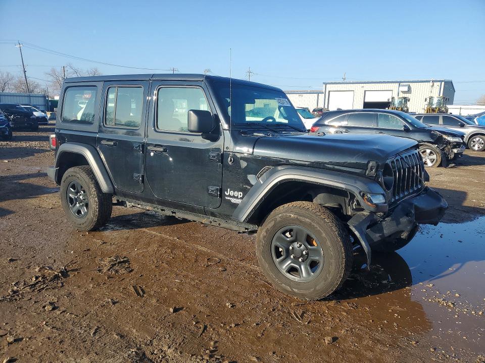 2019 Jeep Wrangler / VIN 1C4HJXDN9KW587331 COPART salvage auction — FRONT END, Id - Salvage Certificate Of Title, sold $4,650 on 2026-07-10 (photo 4)