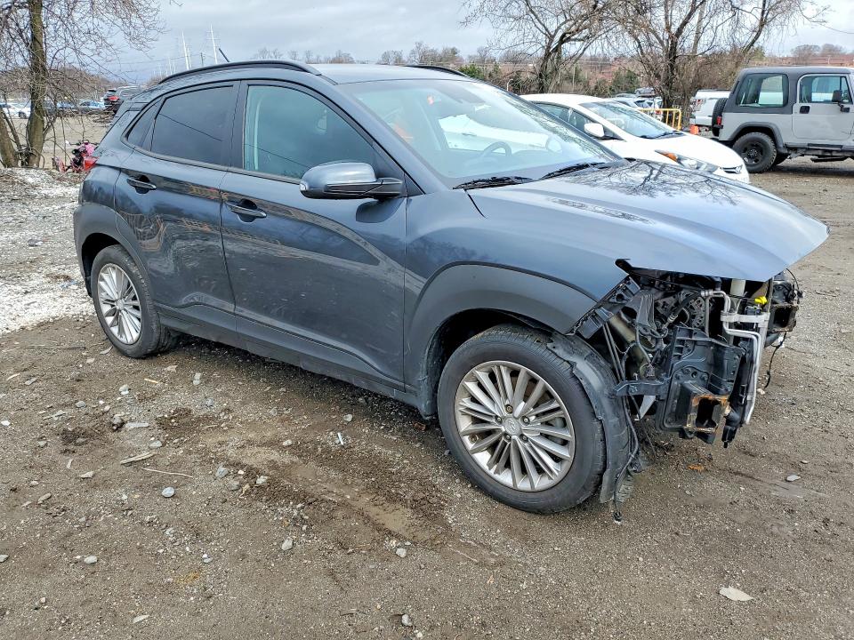2021 Hyundai Kona VIN KM8K2CAA8MU601128 COPART salvage auction — FRONT END, Md - Cert Of Salvage > 75% Damage, sold $2,850 on 2026-07-02 (photo 4)