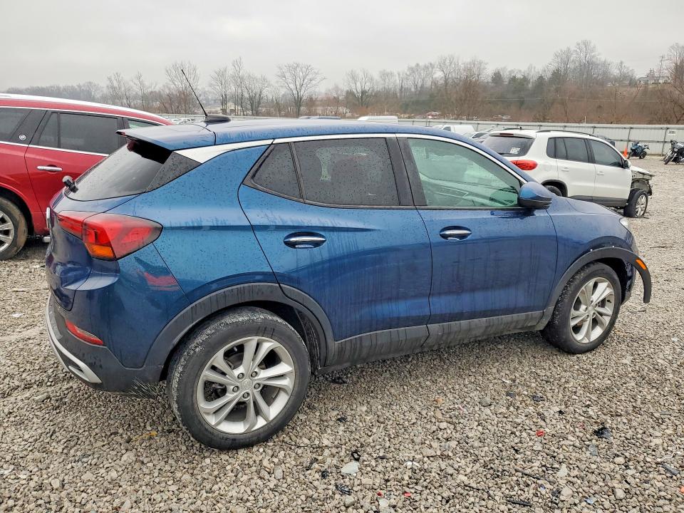 2021 Buick Encore gx VIN KL4MMBS28MB083133 COPART salvage auction — FRONT END, Oh - Cert Of Title-Salvage, sold $3,000 on 2026-07-02 (photo 3)