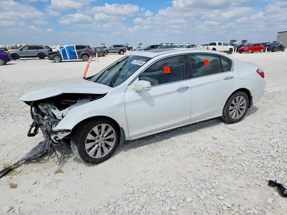 2014 Honda Accord VIN 1HGCR2F81EA202473 COPART salvage auction — FRONT END, TX, sold $900 on 2026-07-09 (photo 1)