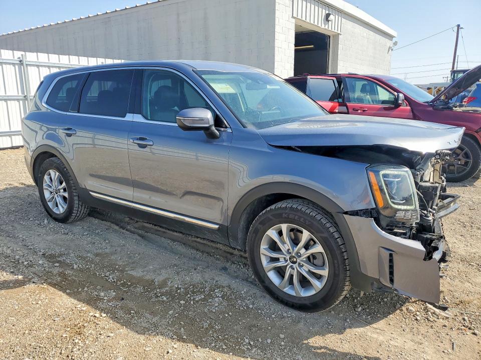2021 Kia Telluride VIN 5XYP2DHC0MG099580 COPART salvage auction — FRONT END, Ia - Cert Of Title-Salvage Title, sold $5,100 on 2026-07-08 (photo 4)