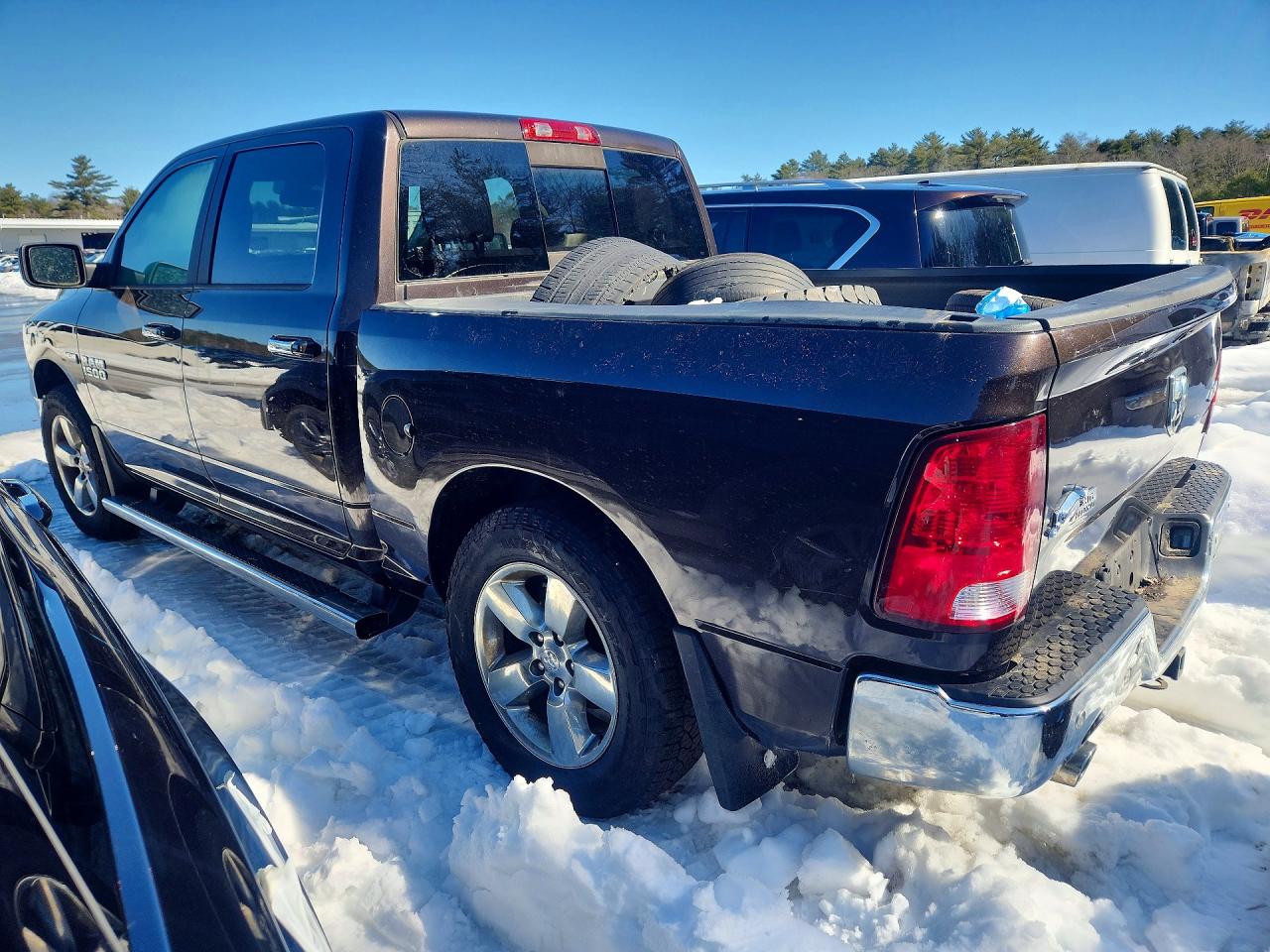 2017 Ram 1500 VIN 3C6RR7LT5HG709520 COPART salvage auction — Rear End, MA - CERT OF TITLE-SALVAGE, sold $15,000 on 2026-09-08 (photo 2)