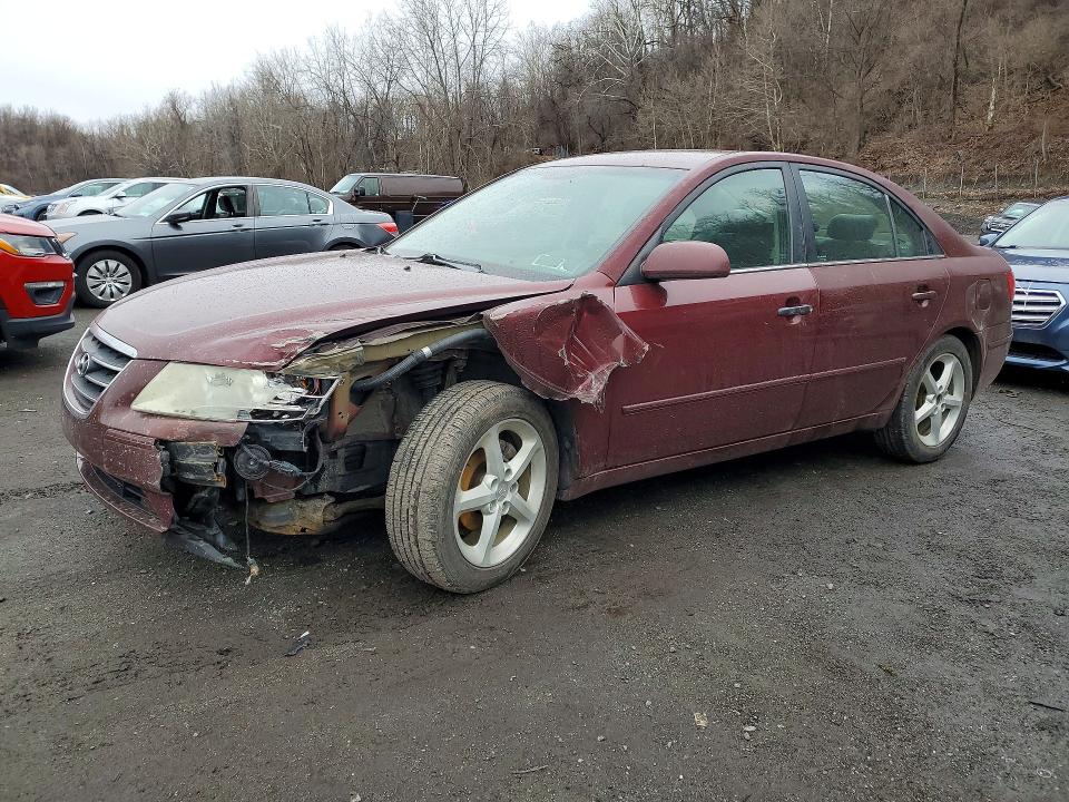 2010 Hyundai Sonata VIN 5NPEU4AC0AH588836 COPART salvage auction — FRONT END, NY - MV907A-PARTS ONLY, sold $475 on 2026-07-09 (photo 1)