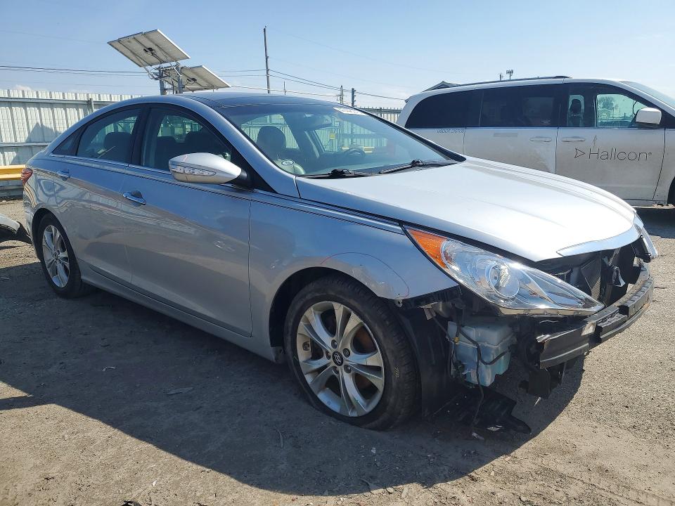 2012 Hyundai Sonata VIN 5NPEC4AC3CH384800 COPART salvage auction — FRONT END, In - Bill Of Sale - Parts Only, sold $625 on 2026-07-20 (photo 4)