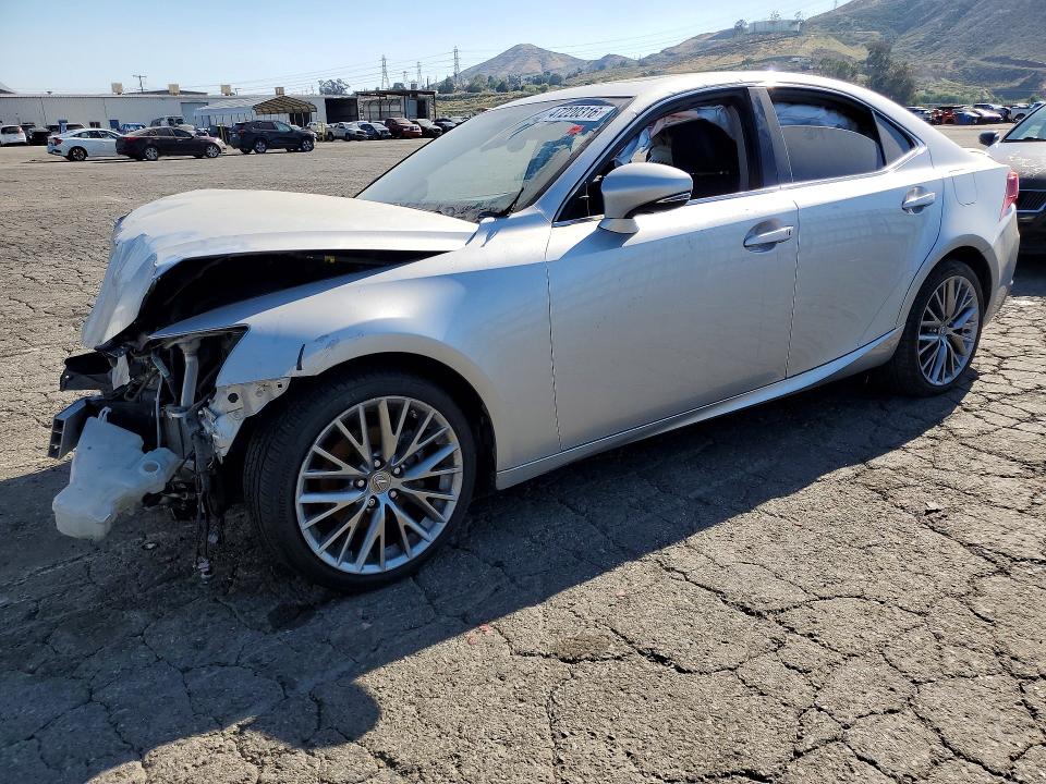 2015 Lexus Is VIN JTHBF1D27F5054432 COPART salvage auction — FRONT END, Ca - Salvage Certificate, sold $500 on 2026-07-02 (photo 1)
