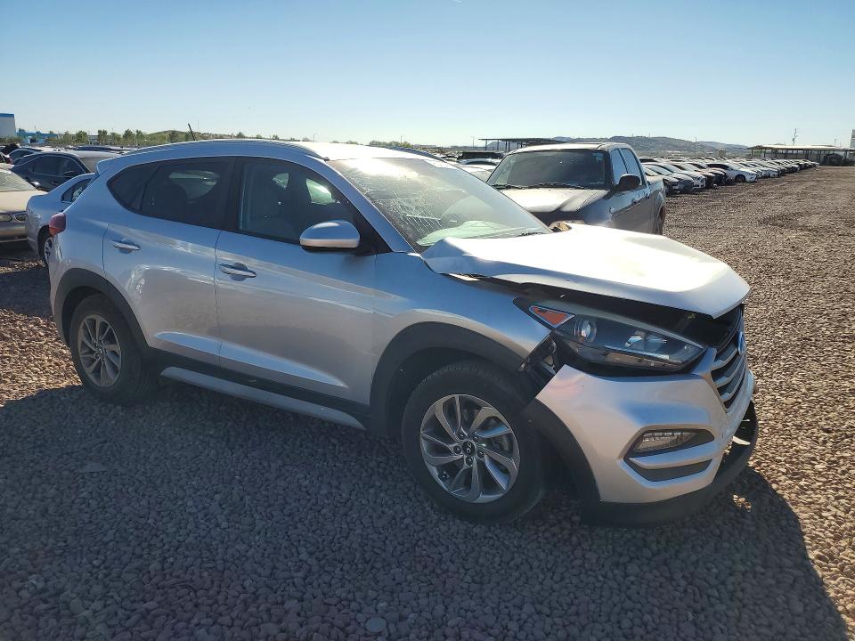 2017 Hyundai Tucson VIN KM8J3CA43HU546645 COPART salvage auction — FRONT END, Id - Salvage Certificate Of Title, sold $2,950 on 2026-07-07 (photo 4)