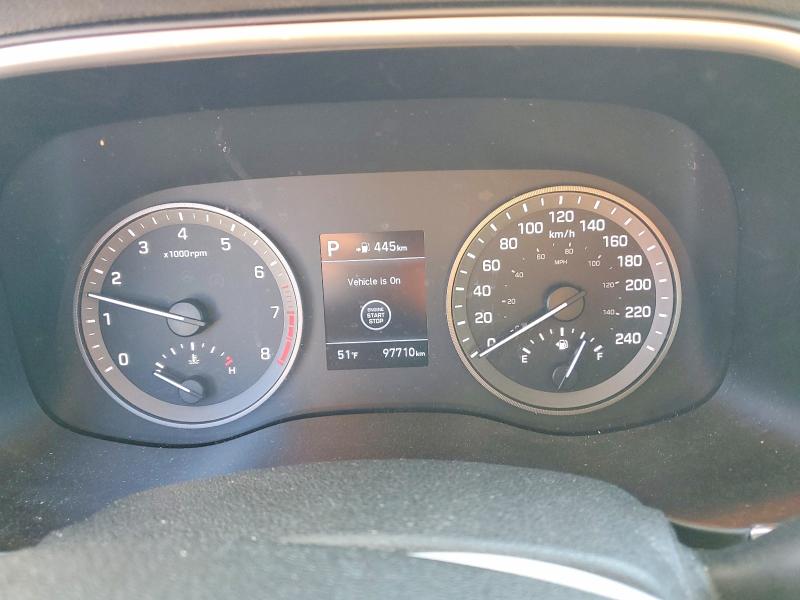 2019 Hyundai Tucson VIN KM8J3CAL9KU054510 COPART salvage auction — FRONT END, Salvage Title, sold $2,950 on 2026-07-28 (photo 9)