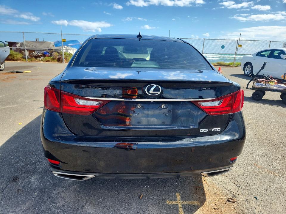 2014 Lexus Gs VIN JTHBE1BLXE5041669 COPART salvage auction — WATER/FLOOD, Hi - Certificate Of Salvage, sold $1,150 on 2026-07-27 (photo 6)