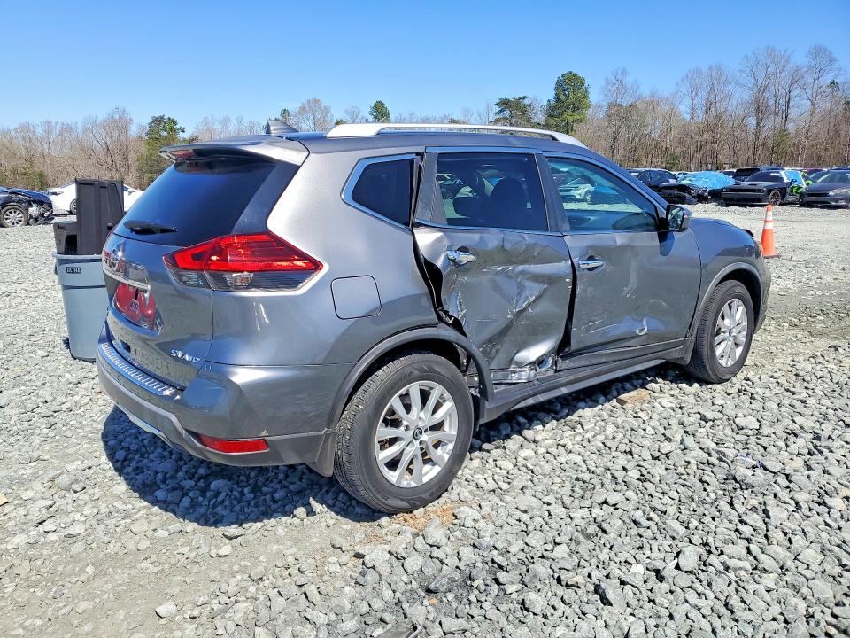 2017 Nissan Rogue VIN KNMAT2MV4HP597721 COPART salvage auction — SIDE, Nc - Salvage Certificate Of Title, sold $3,300 on 2026-07-08 (photo 3)