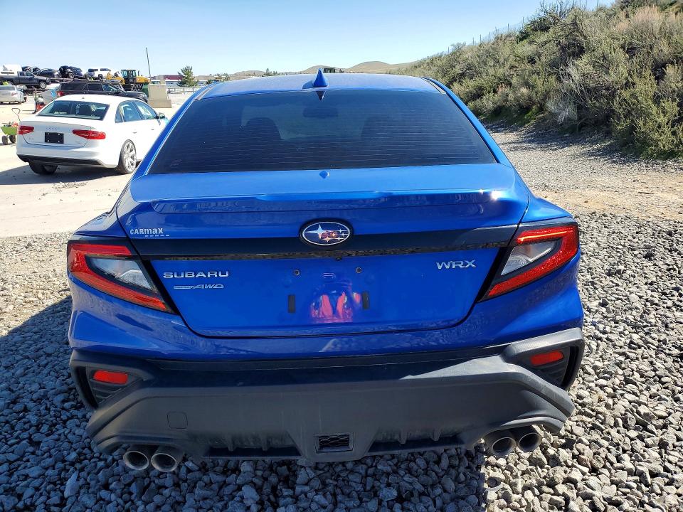 2023 Subaru Wrx VIN JF1VBAF60P9805820 COPART salvage auction — FRONT END, Nv - Salvage Title, sold $7,600 on 2026-07-30 (photo 6)