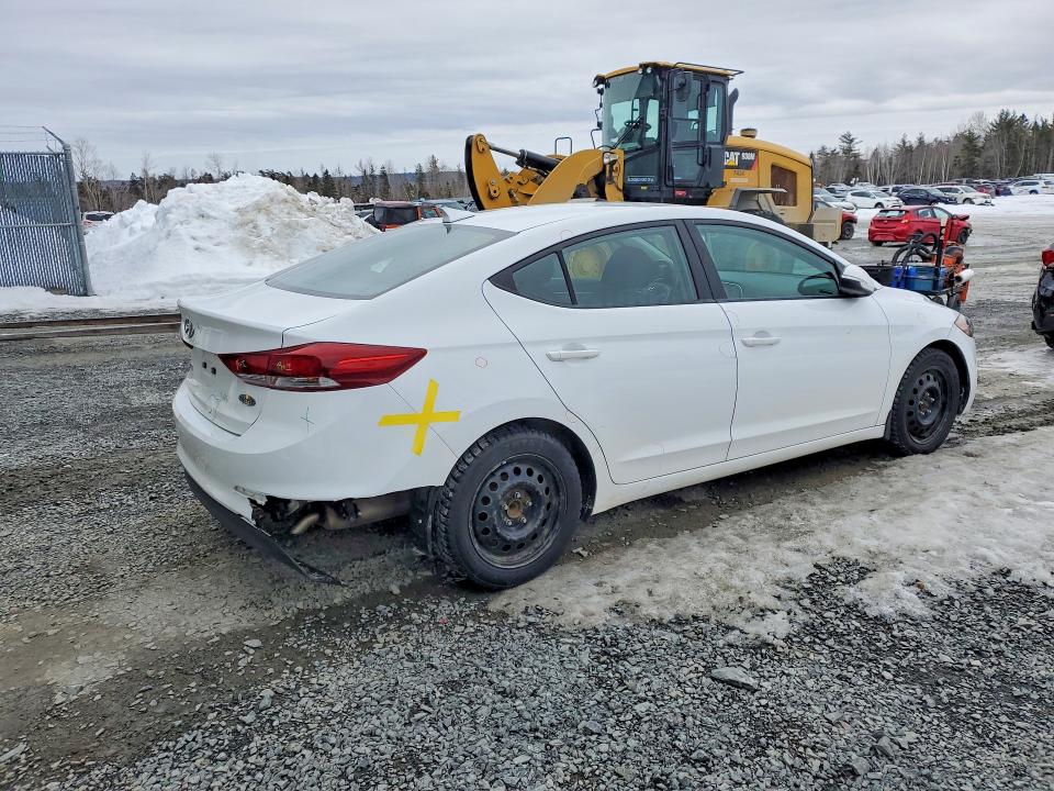 2017 Hyundai Elantra VIN KMHD84LF7HU426172 COPART salvage auction — REAR END, Salvage Title, sold $3,250 on 2026-07-23 (photo 3)