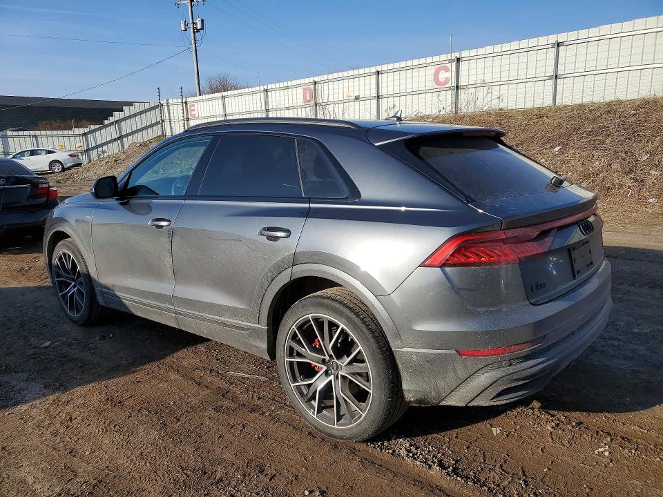 2023 Audi Q8 VIN WA1EVBF12PD037969 COPART salvage auction — FRONT END, Mi - Certificate Of Title, sold $37,500 on 2026-07-08 (photo 2)