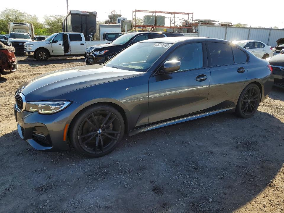 2019 BMW 3er VIN WBA5R1C53KAJ99273 COPART salvage auction — WATER/FLOOD, Hi - Certificate Of Salvage, sold $6,300 on 2026-07-27 (photo 1)