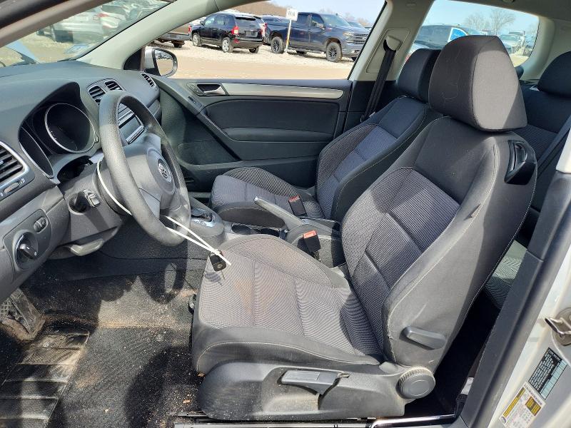 2012 Volkswagen Golf VIN WVWBB7AJXCW252715 COPART salvage auction — VANDALISM, Ma - Cert Of Title-Slvg Repair Thft, sold $200 on 2026-07-29 (photo 7)