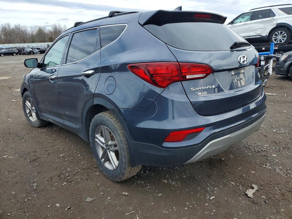 2018 Hyundai Santa fe VIN 5XYZUDLB3JG523024 COPART salvage auction — MINOR DENT/SCRATCHES, Nj - Certificate Of Title, sold $2,250 on 2026-07-03 (photo 2)