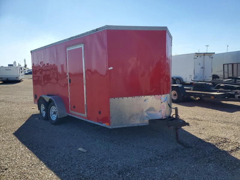 2021 United Enclosed cargo VIN 56JTE1626MA175574 COPART salvage auction — FRONT END, IA - CERTIFICATE OF TITLE, sold $875 on 2026-07-28 (photo 1)