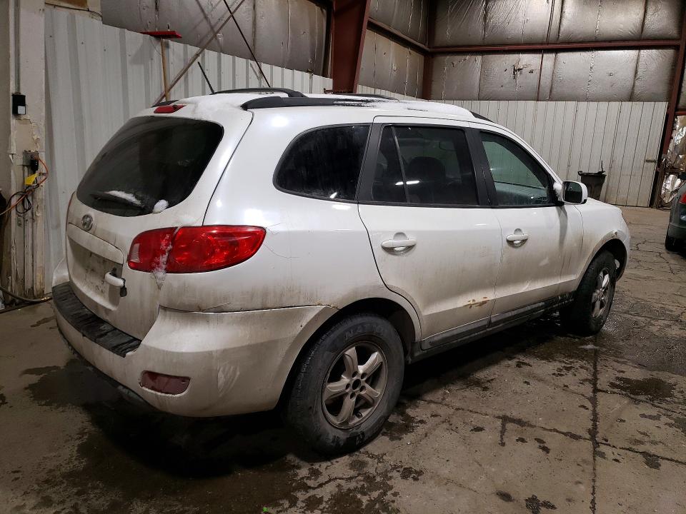 2008 Hyundai Santa fe VIN 5NMSG73D98H193336 COPART salvage auction — MECHANICAL, Ak - Cert Of Veh Title-Reconstructe, sold $25 on 2026-07-21 (photo 3)