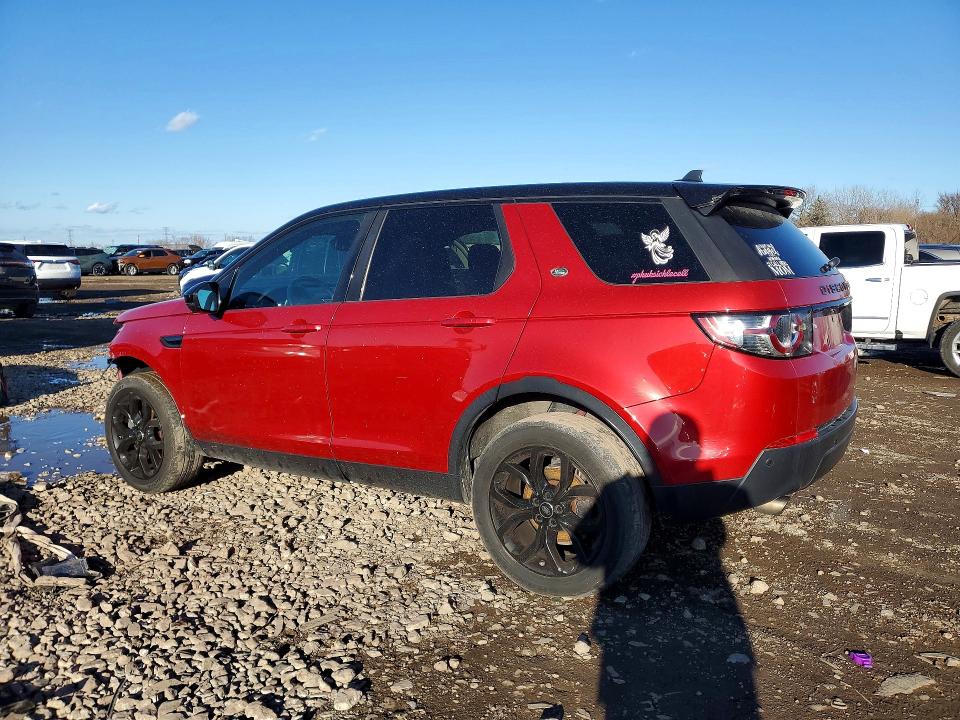 2016 Land rover VIN SALCR2BG8GH595015 COPART salvage auction — FRONT END, Il - Salvage Certificate, sold $2,300 on 2026-07-08 (photo 2)