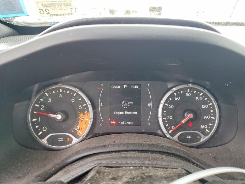 2018 Jeep Renegade VIN ZACCJBAB5JPG72489 COPART salvage auction — FRONT END, Ny - Mv907A-Parts Only W/Lienholder, sold $625 on 2026-07-15 (photo 9)