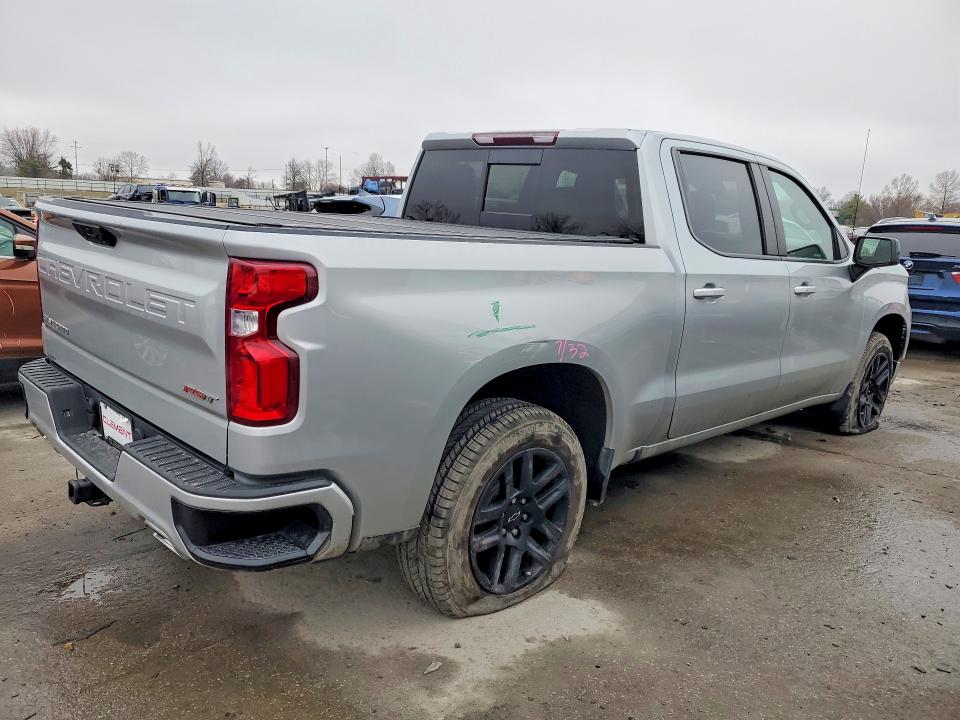 2022 Chevrolet Silverado VIN 1GCUDEET7NZ564401 COPART salvage auction — FRONT END, AR - CERT OF TITLE-SALVAGE, sold $13,400 on 2026-07-02 (photo 3)