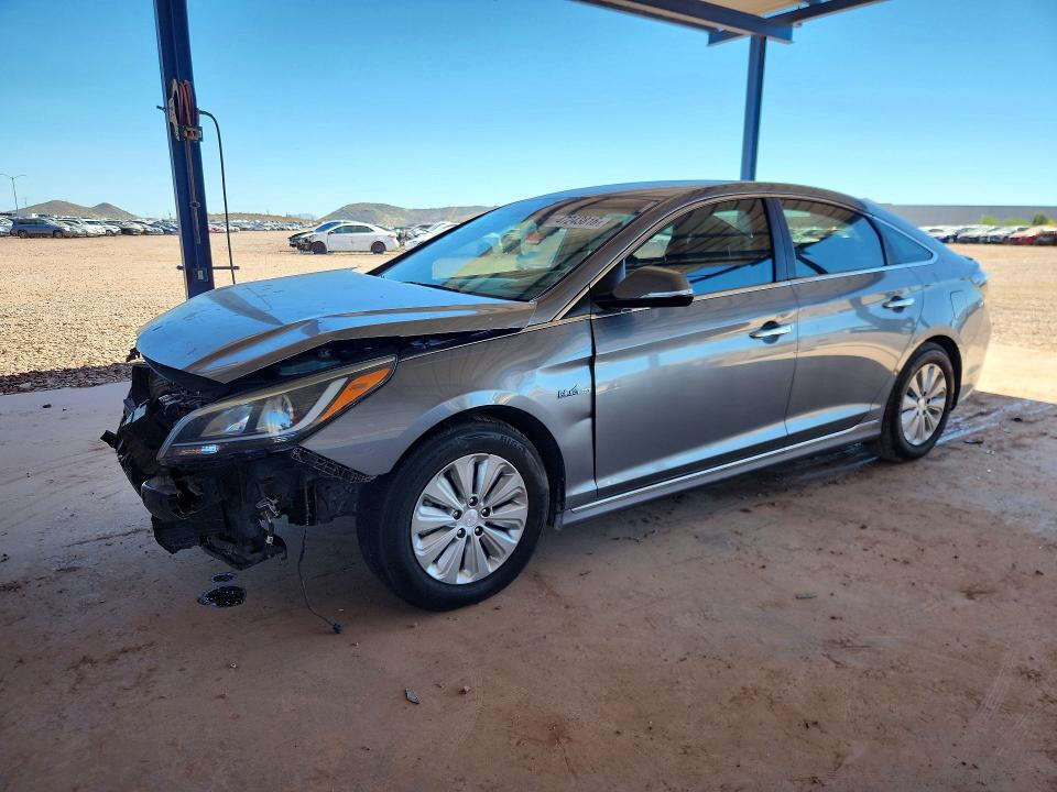 2017 Hyundai Sonata VIN KMHE24L35HA071077 COPART salvage auction — FRONT END, Az - Cert Of Title - Salvage, sold $975 on 2026-07-07 (photo 1)