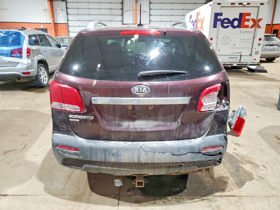 2013 Kia VIN 5XYKTDA20DG397751 COPART salvage auction — REAR END, AB - BOS - SALVAGE, sold $500 on 2026-07-07 (photo 6)