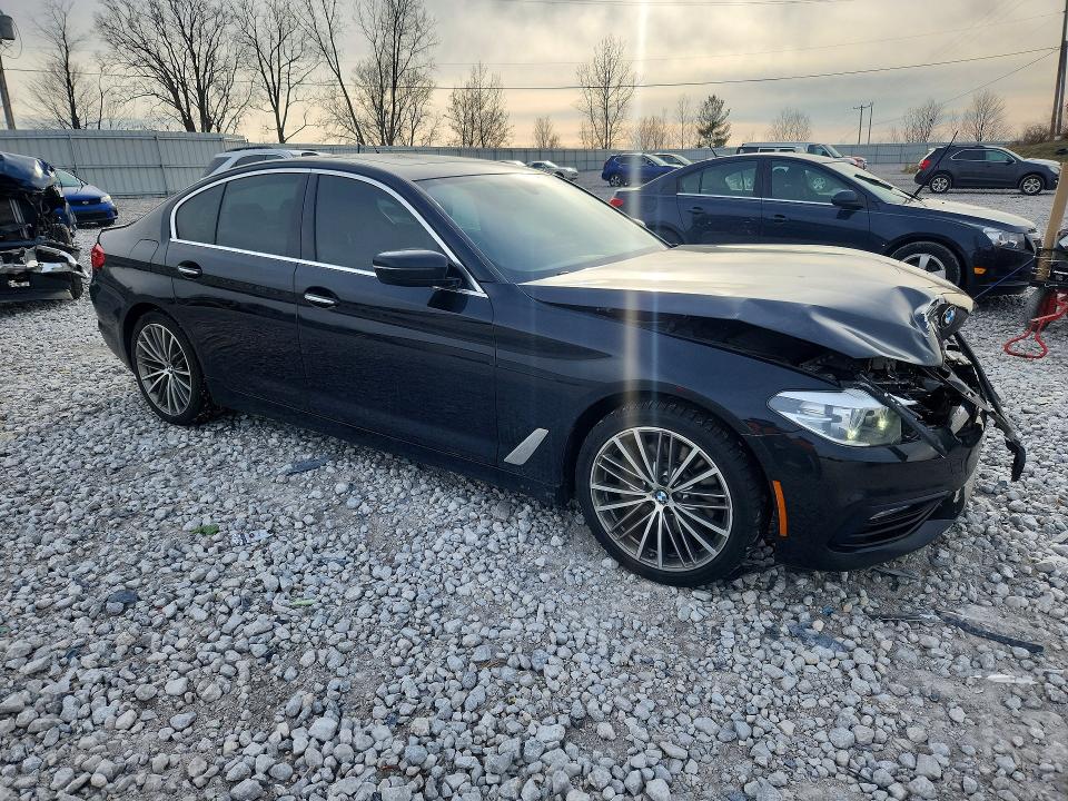 2018 BMW 5er VIN WBAJA7C56JWA71204 COPART salvage auction — FRONT END, Mi - Cert Of Title-Salvage Vehicle, sold $4,550 on 2026-07-02 (photo 4)