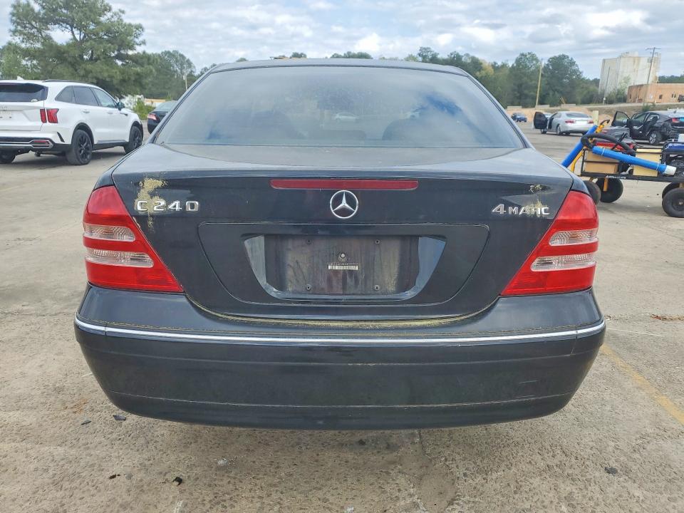 2004 Mercedes-benz C class VIN WDBRF81J54F450224 COPART salvage auction — FRONT END, SC - CERT OF TITLE-SALVAGE, sold $325 on 2026-07-24 (photo 6)