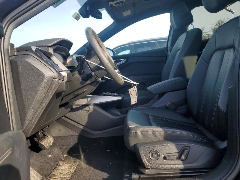 2022 Audi Q4 e-tron VIN WA1H2BFZ3NP030259 COPART salvage auction — FRONT END, Ma - Cert Of Title-Salvage, sold $9,400 on 2026-07-13 (photo 7)