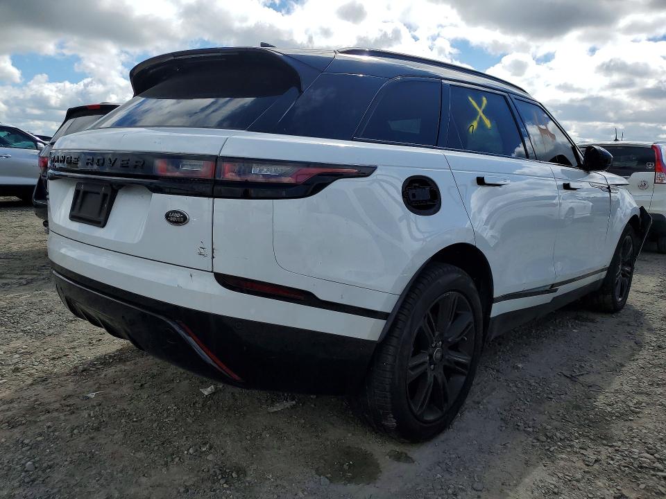 2020 Land rover Range rover velar VIN SALYK2EX6LA250011 COPART salvage auction — FRONT END, Ca - Dis/Dlr/Exp Only Clean Title, sold $8,300 on 2026-07-21 (photo 3)