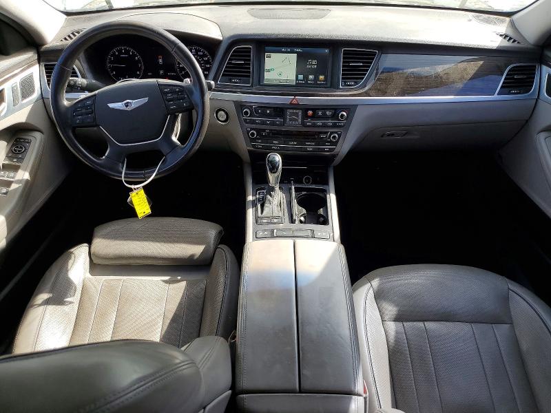 2015 Hyundai Genesis VIN KMHGN4JE0FU103403 COPART salvage auction — REAR END, Ca - Salvage Certificate, sold $3,100 on 2026-07-07 (photo 8)