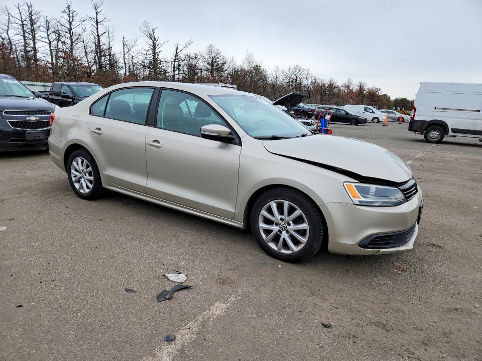 2012 Volkswagen Jetta VIN 3VWDP7AJ7CM455780 COPART salvage auction — FRONT END, Ny - Mv907A-Parts Only W/Lienholder, sold $400 on 2026-08-24 (photo 4)