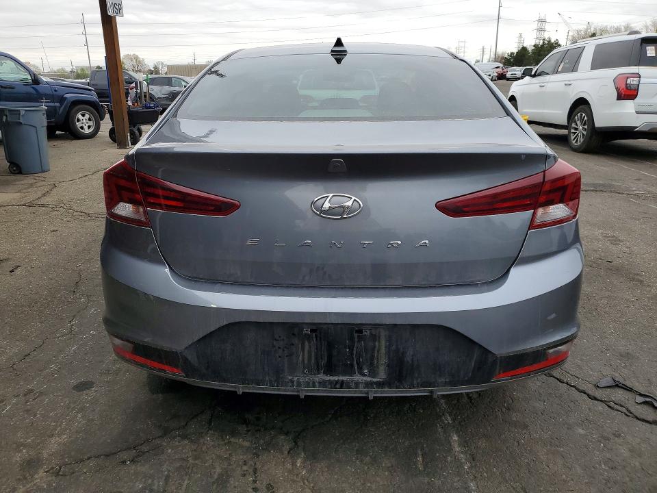 2019 Hyundai Elantra VIN KMHD84LF7KU820780 COPART salvage auction — FRONT END, CO, sold $3,700 on 2026-07-28 (photo 6)