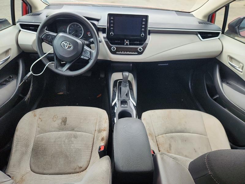 2020 Toyota Corolla VIN JTDEPRAE3LJ000850 COPART salvage auction — FRONT END, Al - Cert Of Title-Salvage Title, sold $3,400 on 2026-07-13 (photo 8)