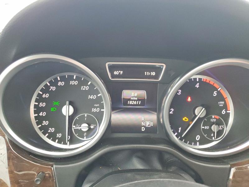 2014 Mercedes-benz Ml-class VIN 4JGDA2EB8EA402690 COPART salvage auction — NORMAL WEAR, Ny - Certificate Of Title, sold $6,500 on 2026-07-08 (photo 9)