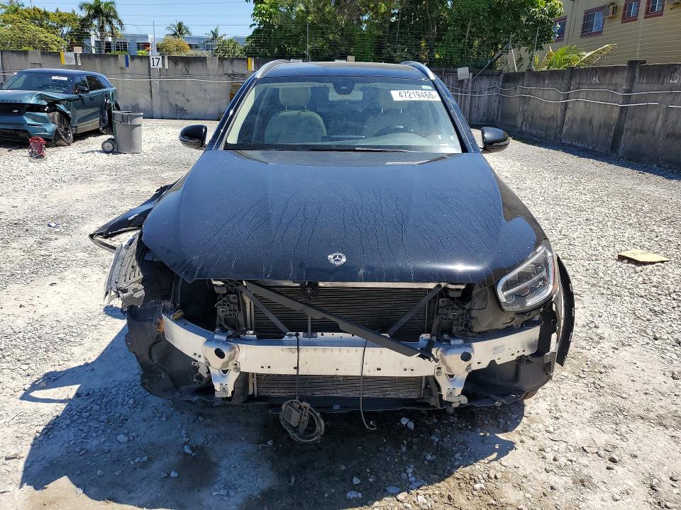 2020 Mercedes-benz Glc VIN W1N0G8DBXLF827827 COPART salvage auction — FRONT END, Salvage Title, sold $7,300 on 2026-07-10 (photo 5)