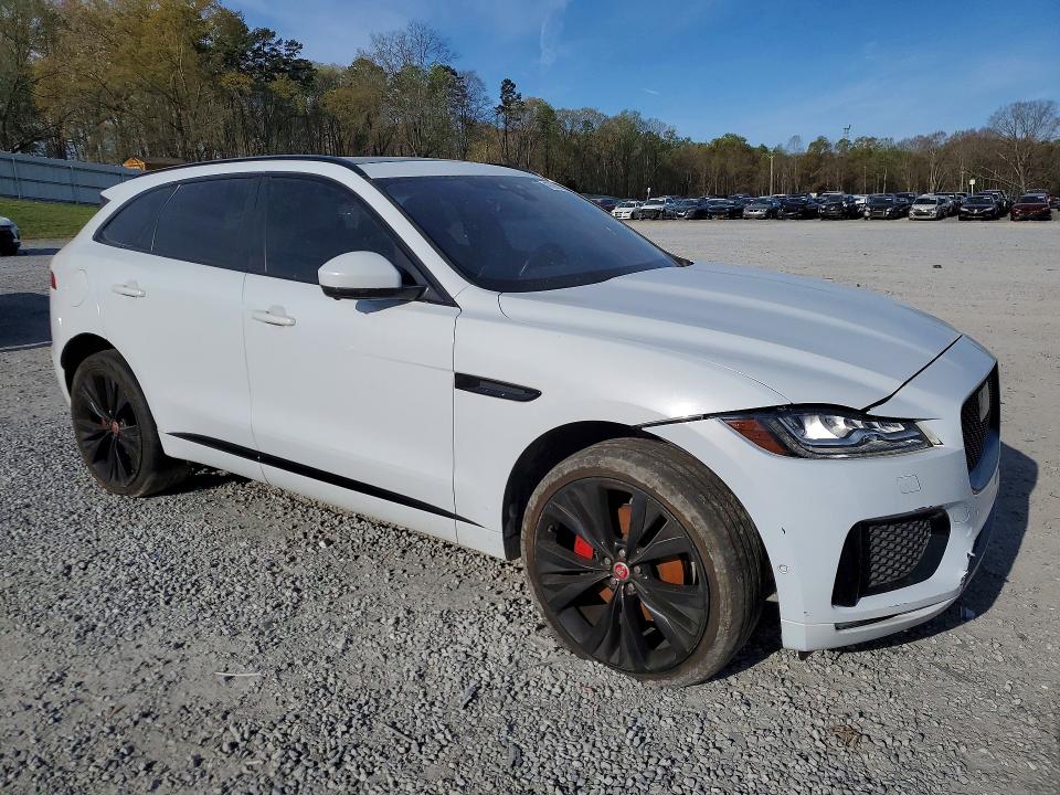 2020 Jaguar F-pace VIN SADCM2FV0LA616977 COPART salvage auction — FRONT END, Nc - Dealer Only Clean Title, sold $6,300 on 2026-07-14 (photo 4)