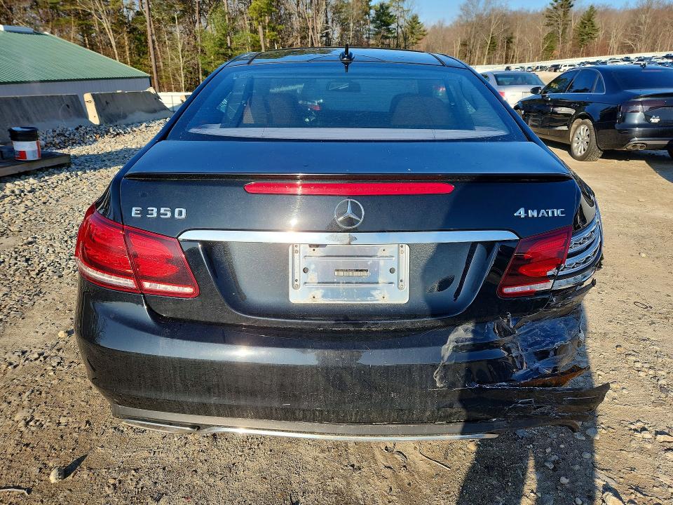 2014 Mercedes-benz E-klasse VIN WDDKJ8JB7EF260345 COPART salvage auction — REAR END, Salvage Title, sold $575 on 2026-08-12 (photo 6)