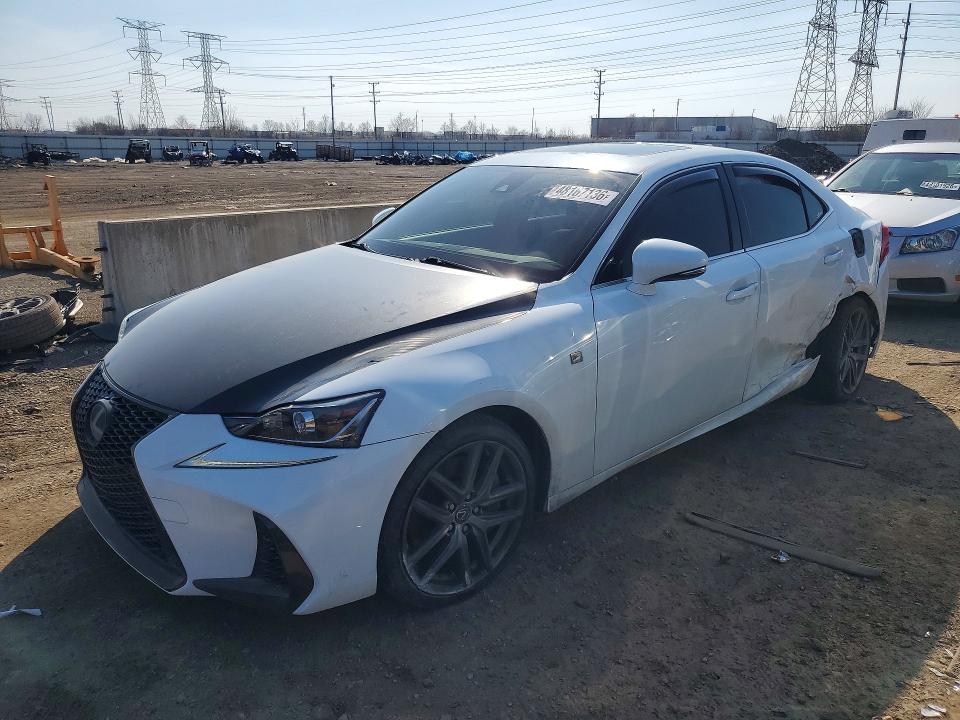 2017 Lexus Is VIN JTHCM1D22H5018693 COPART salvage auction — SIDE, Il - Salvage Certificate, sold $5,500 on 2026-07-09 (photo 1)