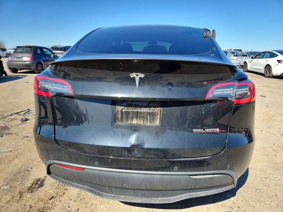 2020 Tesla Model y VIN 5YJYGDEF0LF049997 COPART salvage auction — REAR END, Va - Cert Of Title - Salvage, sold $9,000 on 2026-07-08 (photo 6)