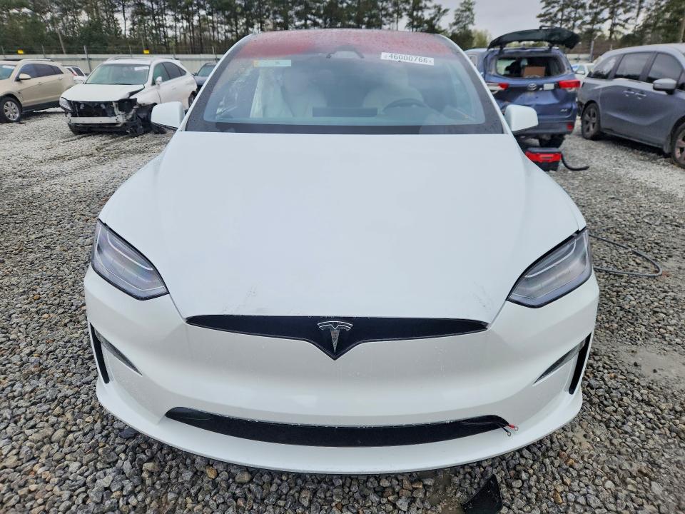 2023 Tesla Model x VIN 7SAXCAE56PF400157 COPART salvage auction — SIDE, Ga - Certificate Of Title, sold $24,600 on 2026-08-28 (photo 5)