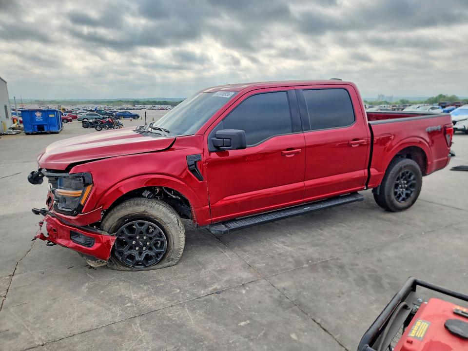 2025 Ford F-150 VIN 1FTFW3L52SKE17824 COPART salvage auction — FRONT END, Tx - Certificate Of Title, sold $22,500 on 2026-07-02 (photo 1)